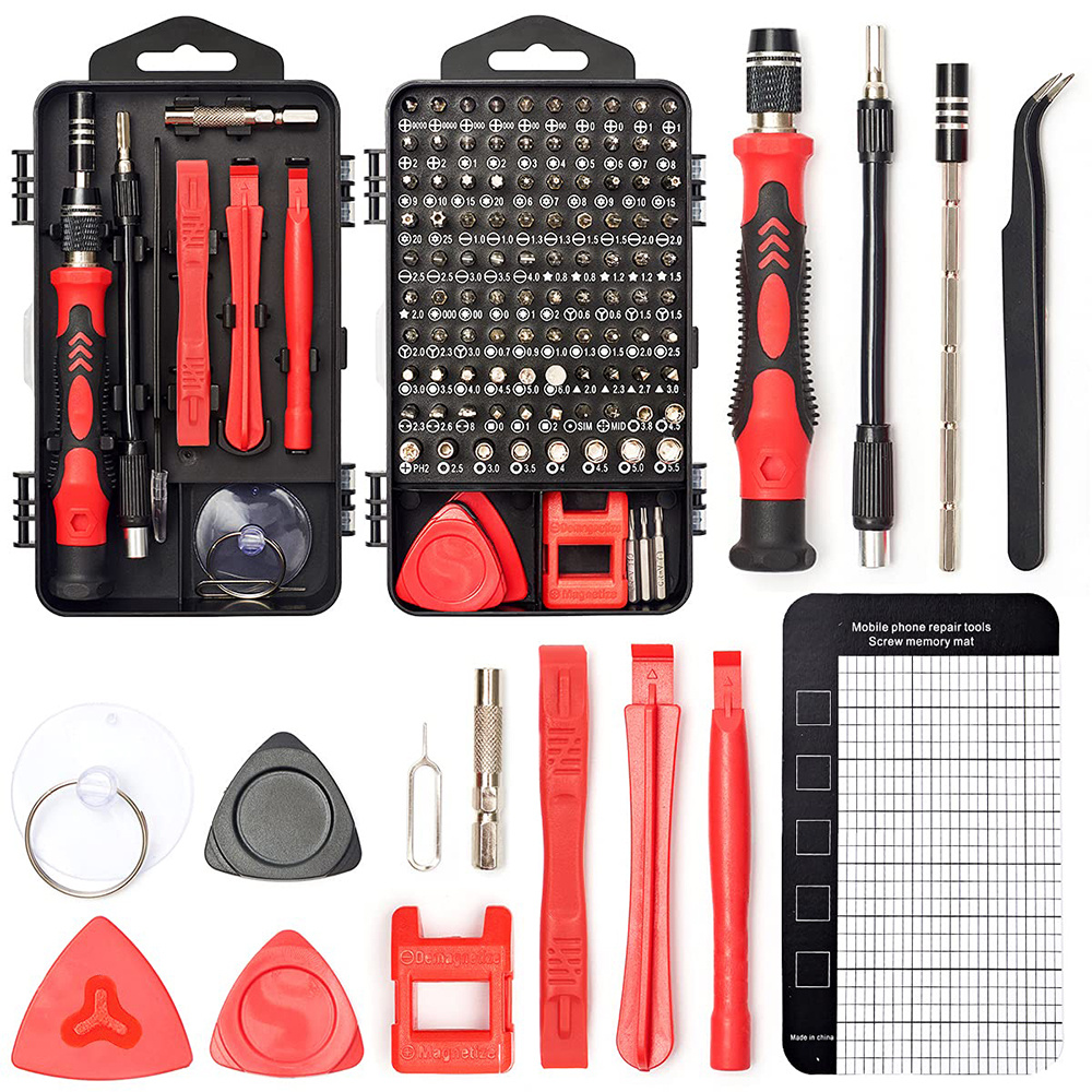 Juego de 21/25 piezas, Kits de herramientas de reparación profesionales  para teléfonos móviles, Kit de reparación de teléfonos inteligentes  electrónic