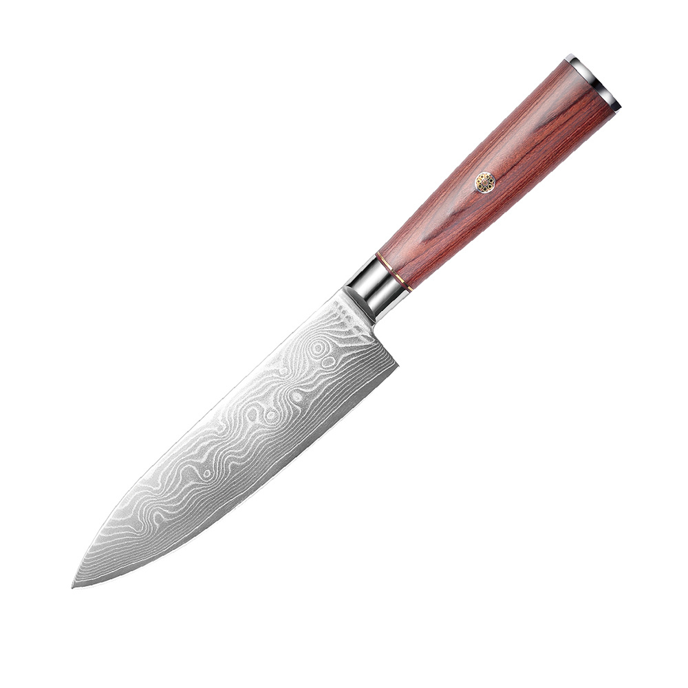Damascus Chef Knife Vg10 Stainless Steel Razor Sharp Stain - Temu