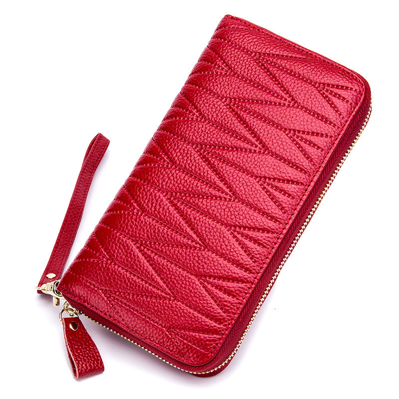 New Fashion Geometric Pattern Luminous Reflective Long Wallet With Wristlet, Shop On Temu And start Saving