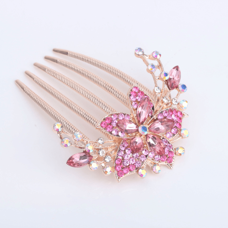 Rhinestone Hair Comb Barrette Hair Clip