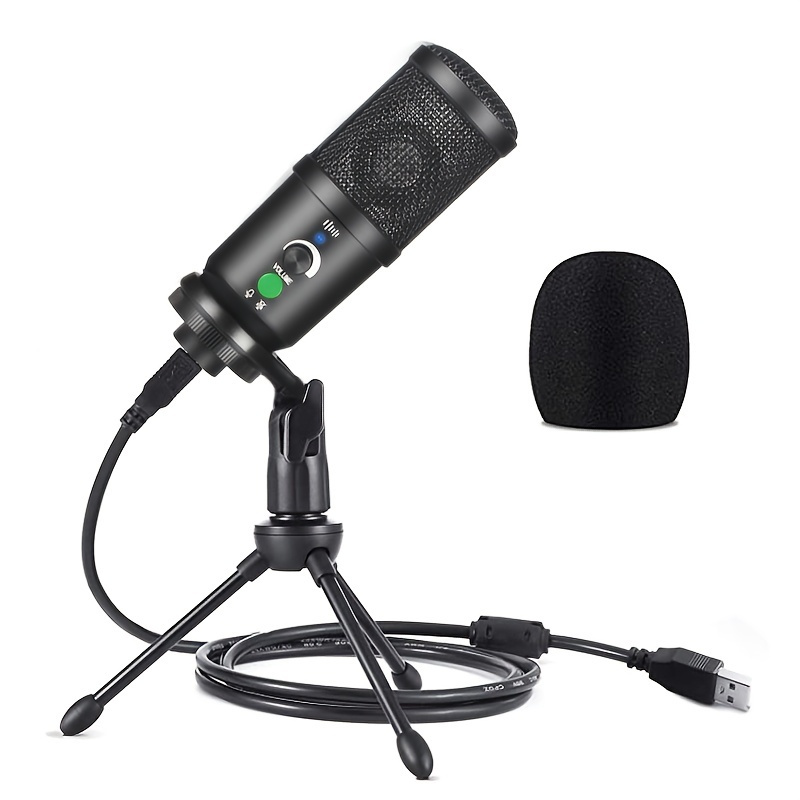 Usb Microphone Pc Professional 192khz/24bit Computer Gaming Plug And ...