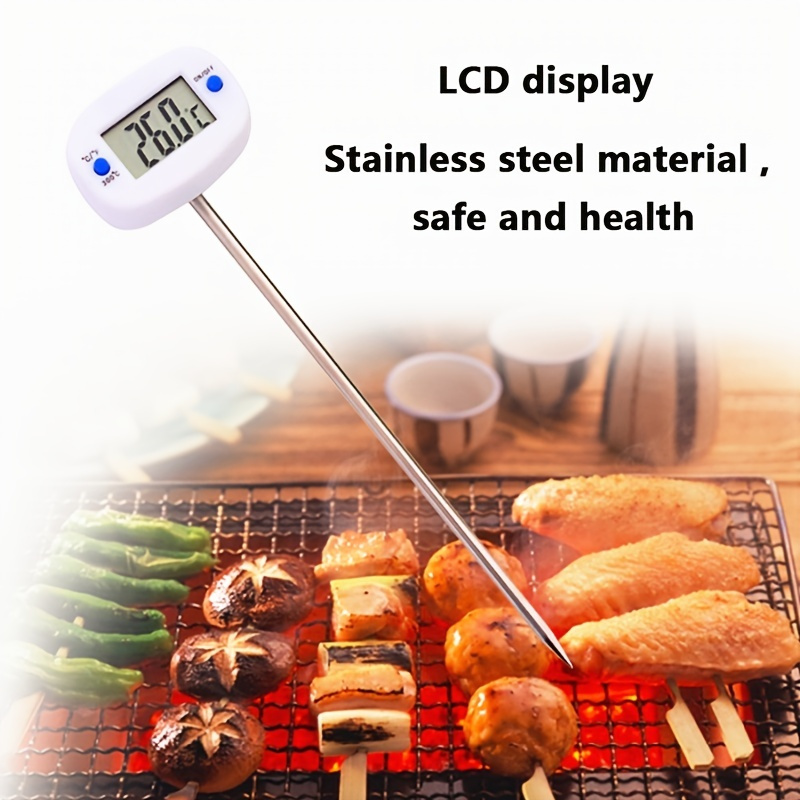 Multi Probe Digital Meat Thermometer BT Wireless For Oven Grill Kitchen BBQ