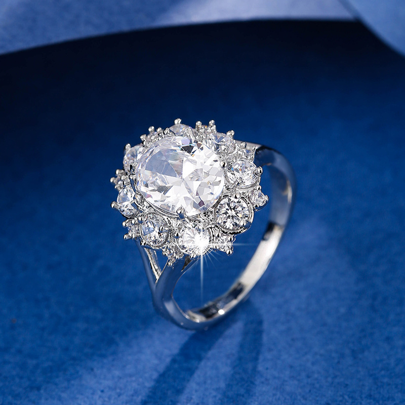 Silber Labradorit Ring, Rechteck Edelstein Schmuck Geschenk / Silber - Österreich