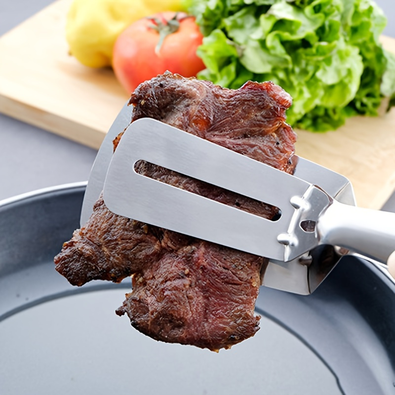 Stainless Steel Griddle Food Mover Burger Food Shovel Grill - Temu