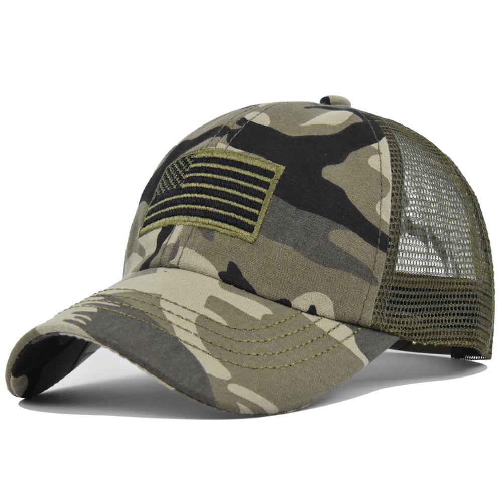 1 Gorra Militar Camuflaje Hombre Mujer Gorra Béisbol Pesca - Temu