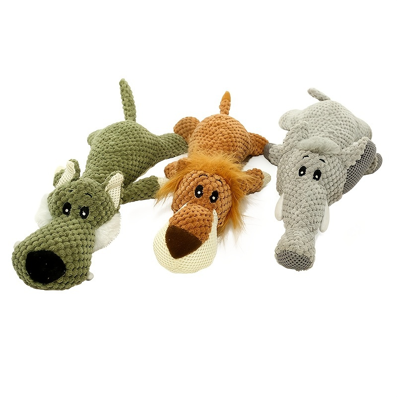 Interactive Squeaky Dog Toys For Small, Medium, And Large Dogs - No  Stuffing, Durable And Fun Playtime For Your Pup - Temu