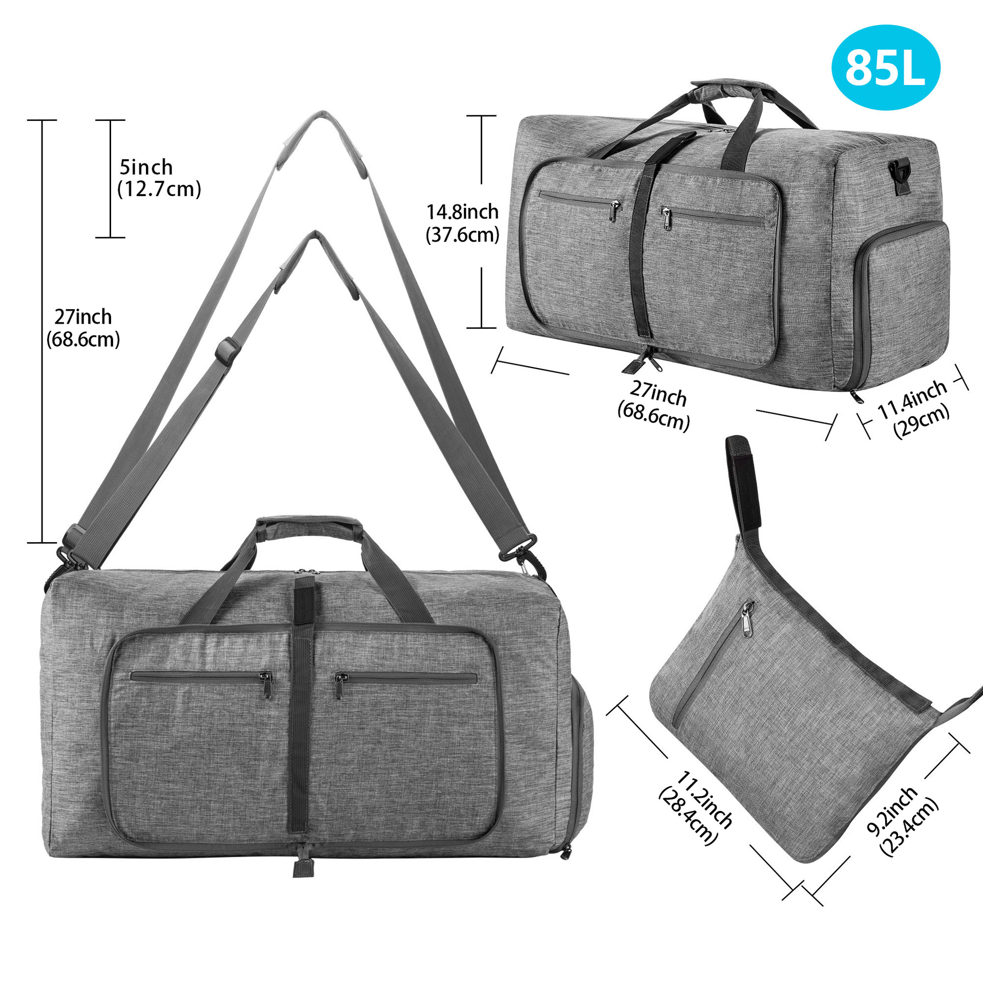 BOLSA DE DEPORTE 85 LITROS PA531