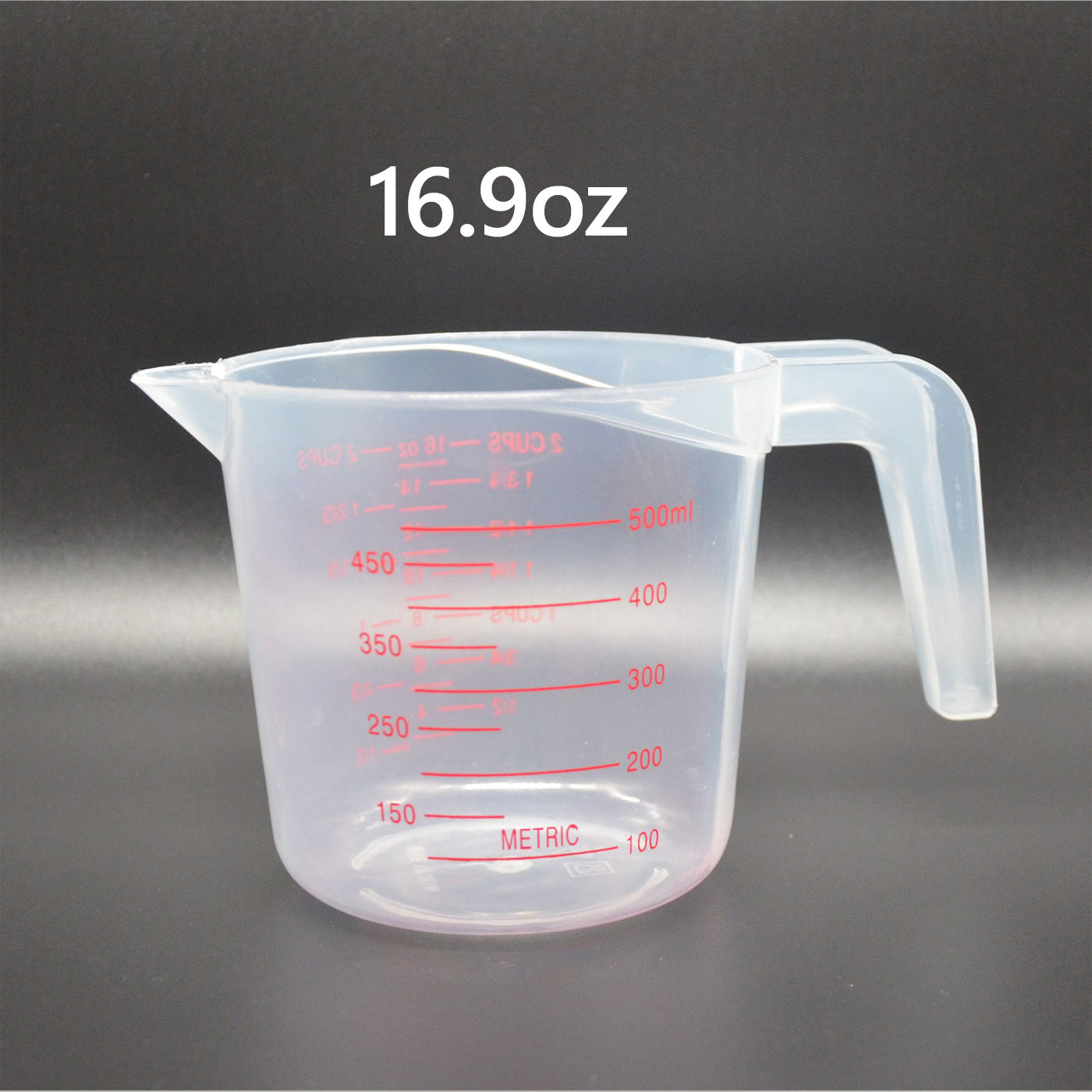 NEW 1L Plastic Measuring Jug Cup Graduated Surface Cooking Bakery Container  School Learning stationery laboratory supplies