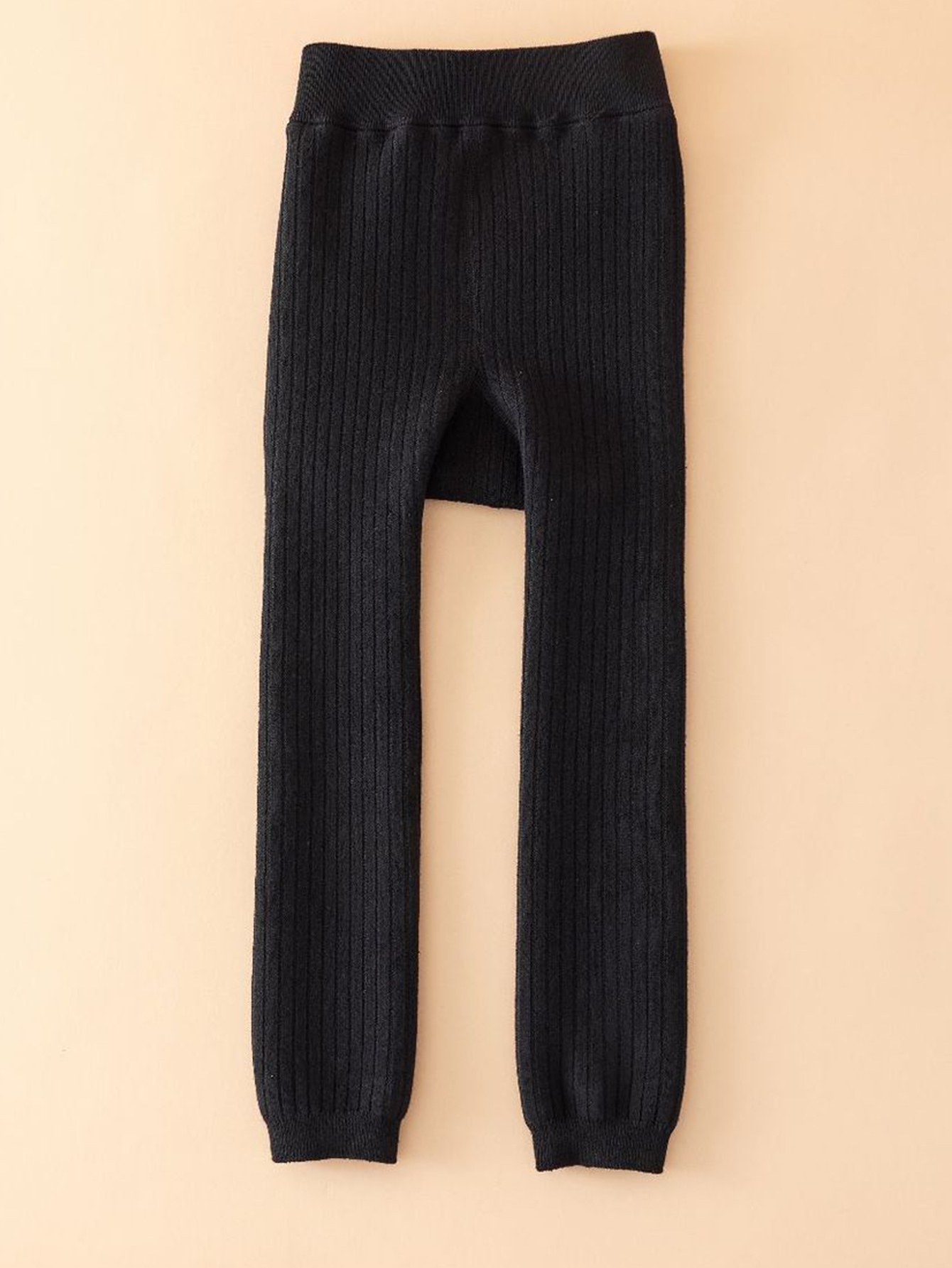 Kids Winter Fleece Lined Leggings Extra Length Soft Warm - Temu