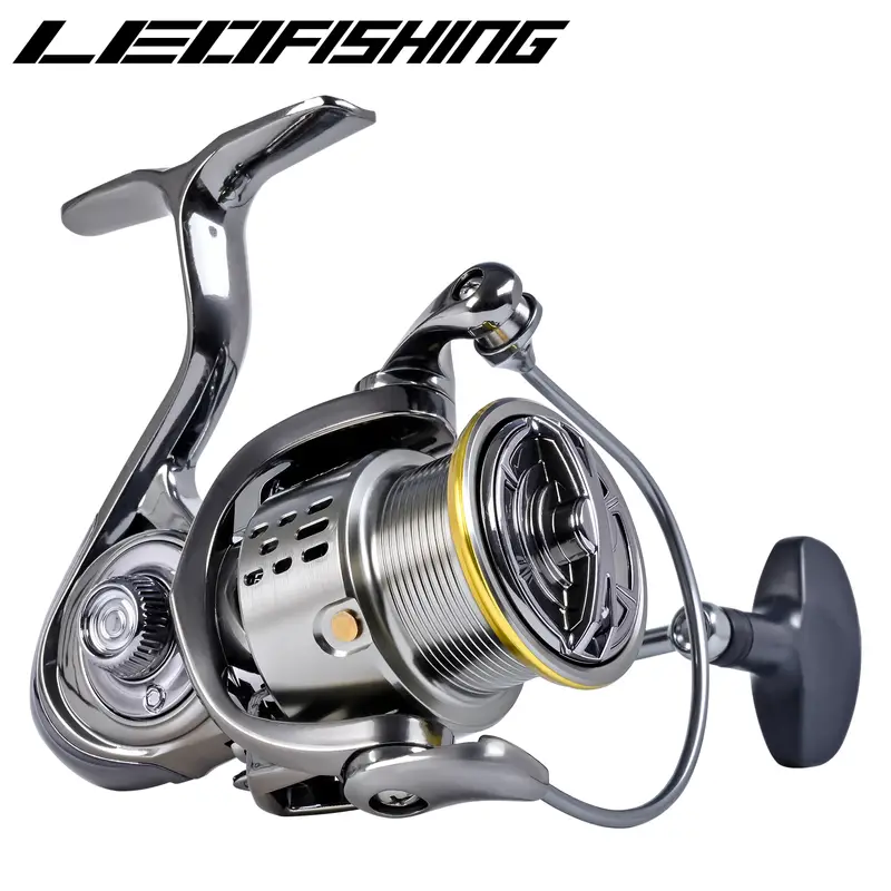 Leofishing Ultra Lightweight Aluminum Spinning Reel 5.5:1 - Temu