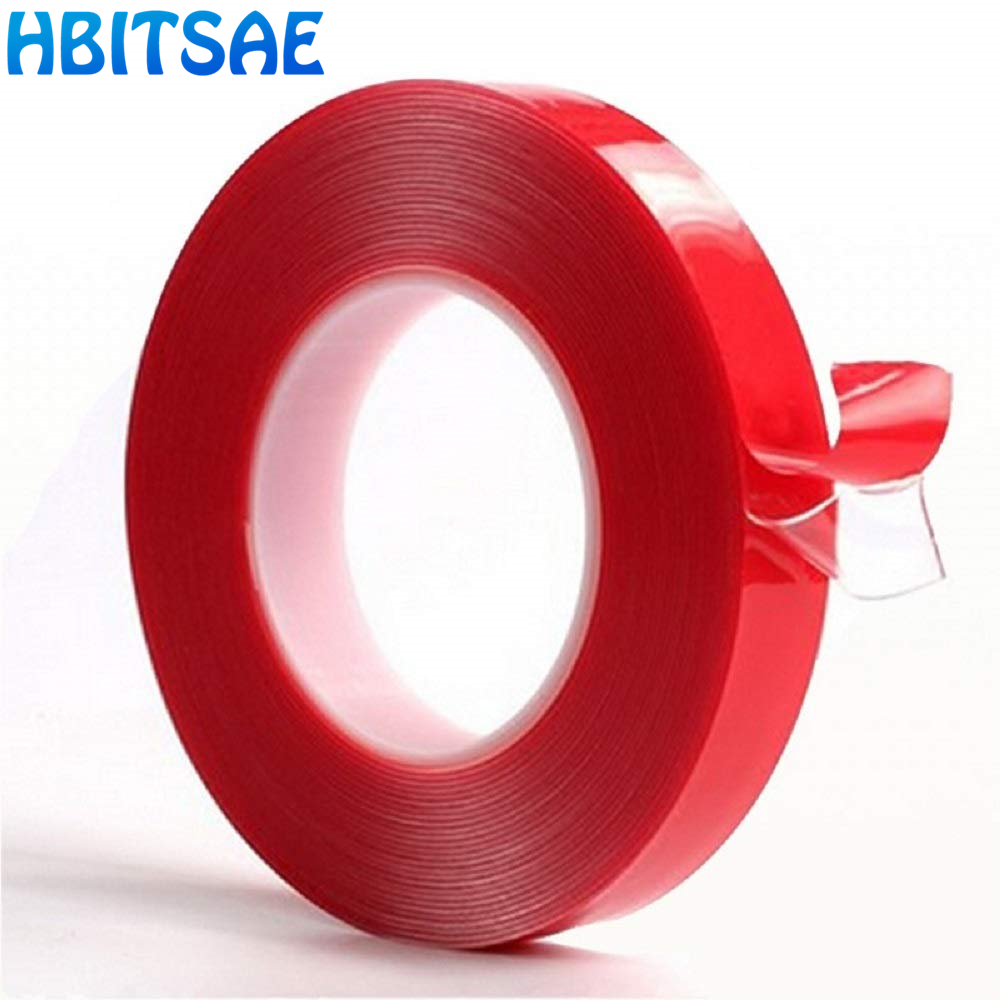 2 Rolls Double Sided Tape Heavy Duty, (3/4 Width, Total 20 FT) Clear  Adhesive Waterproof Removable Double Sided Mounting Tape For Carpet Fix,  Home