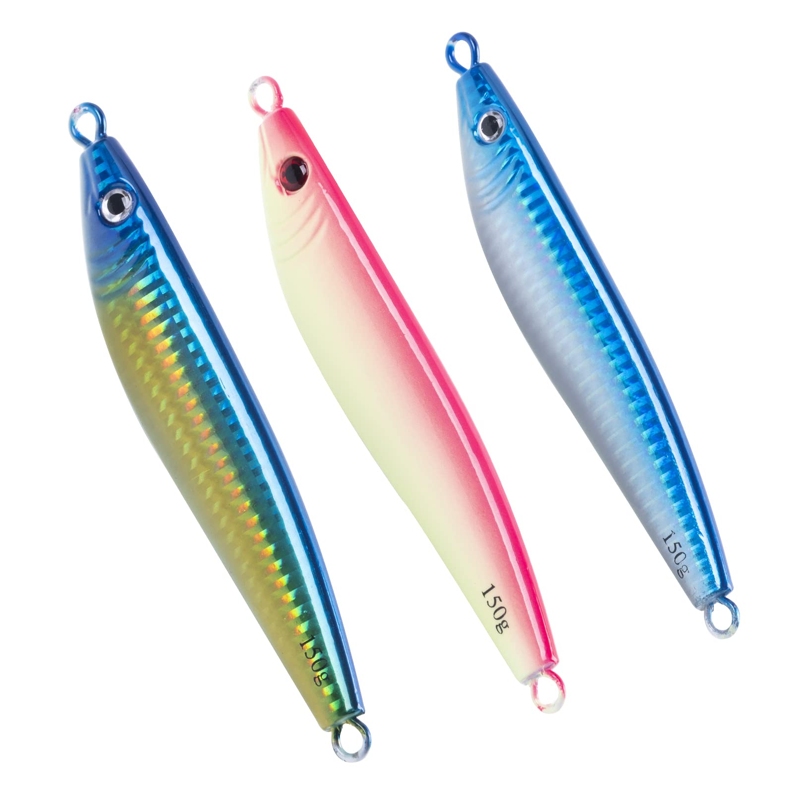 Luminous Vertical Fishing Jigs 3d Fish Eyes Deep Sea - Temu Canada