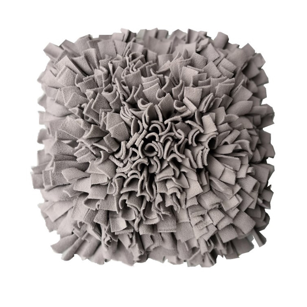 Pet Snuffle Gray Mat for Dogs Nose work Feeding Mat and Puzzle Toys