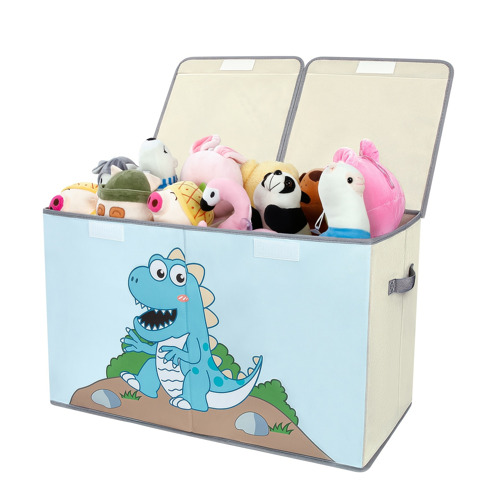 1pc Cute Large Creative Storage Box, Multi-layer Storage Container, Toys  Dolls Cards Storage Organizer Case, Snap-on Storage Case, Gift