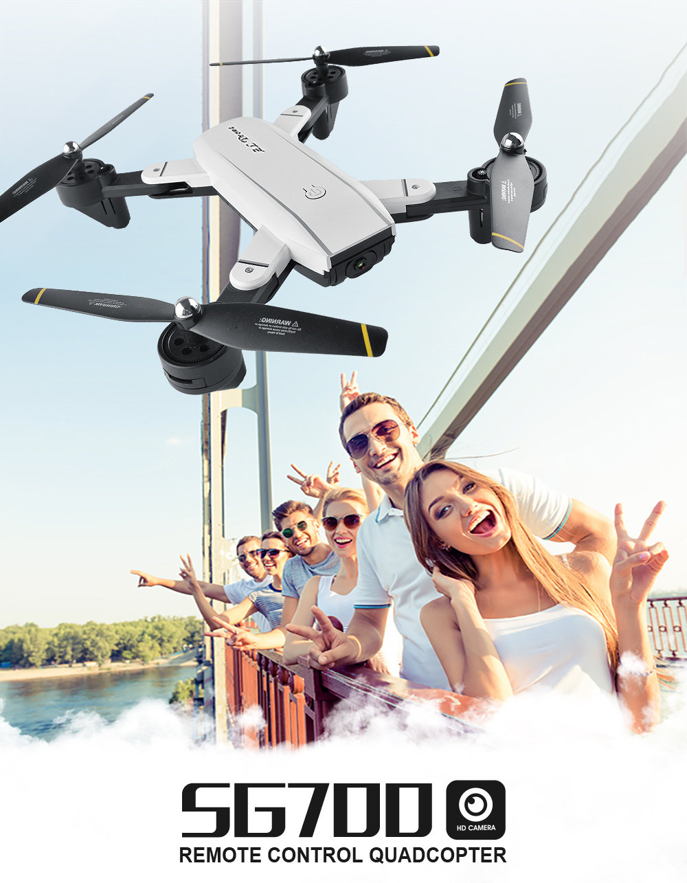 drone for adults with hd fpv camera remote control gifts for boys girls with altitude hold one key start speed adjustment 3d flips 2 batteries details 0