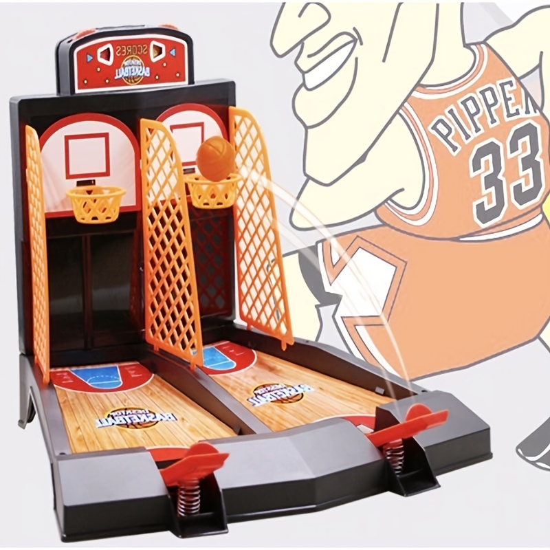 Desktop Arcade Basketball Game, Tabletop Indoor Basketball Shooting Game For Kids And Adults