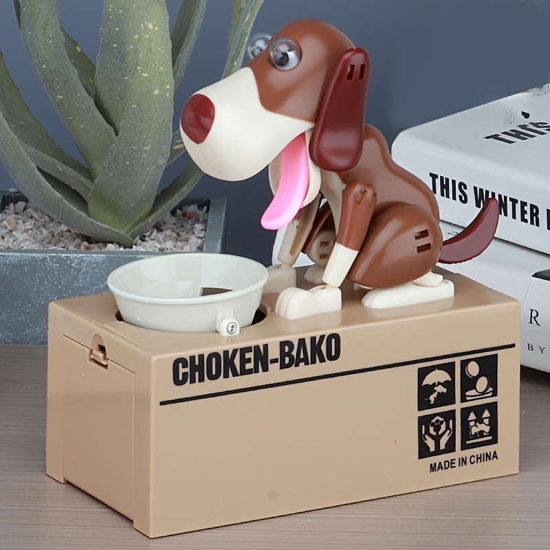 A Money Dog Piggy Bank, Creative Electric Piggy Bank Toy Toys & Games