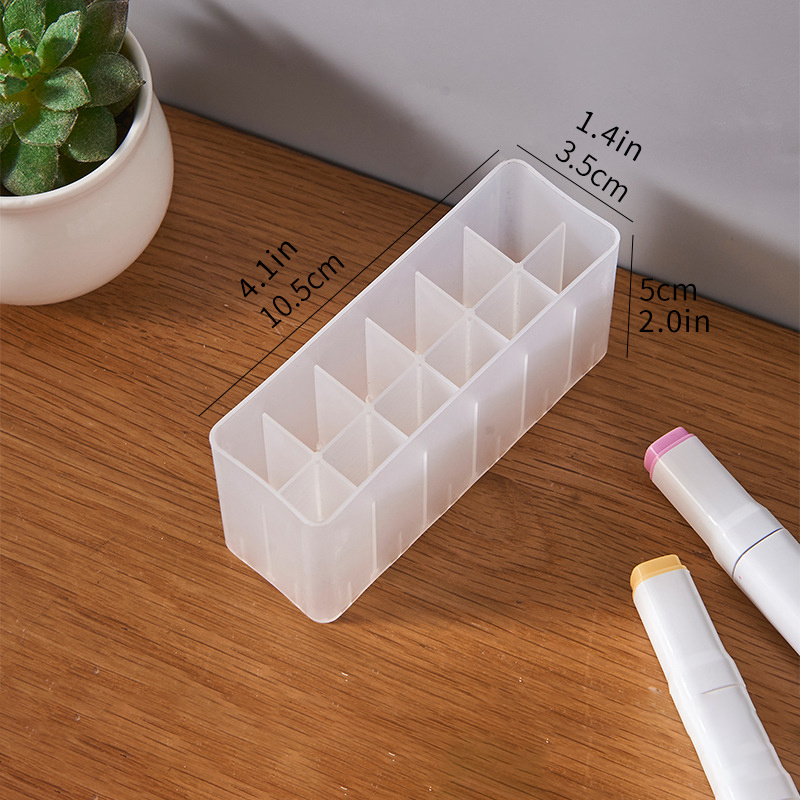 Ice Cube Tray Marker Organization