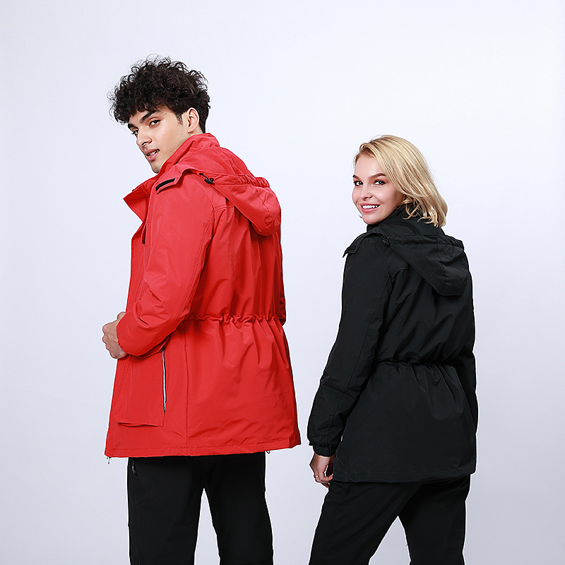 Waterproof Plus Size Hooded Ski Jacket Detachable Liner Temu