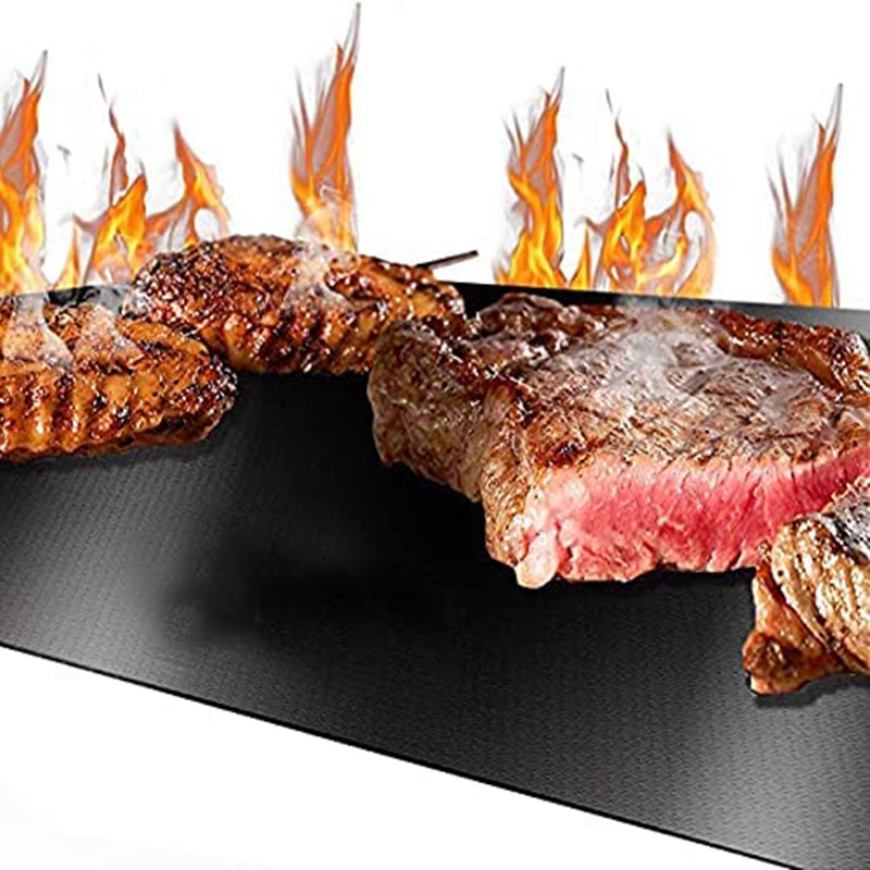 Outdoor Reusable Grilling Mat Nonstick Grilling Mats Easy To Clean