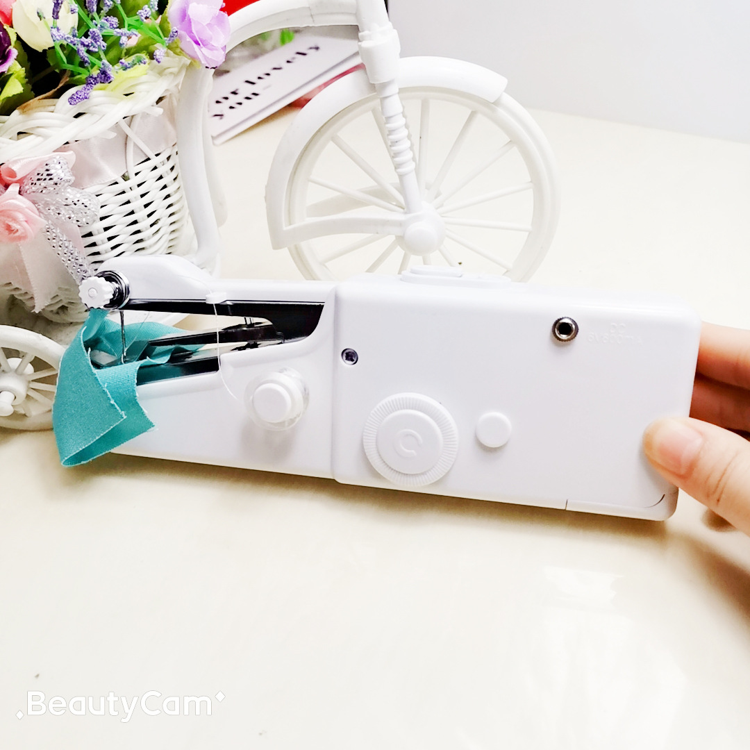 1pc Handheld Portable Electric Sewing Machine Mini Sewing - Temu