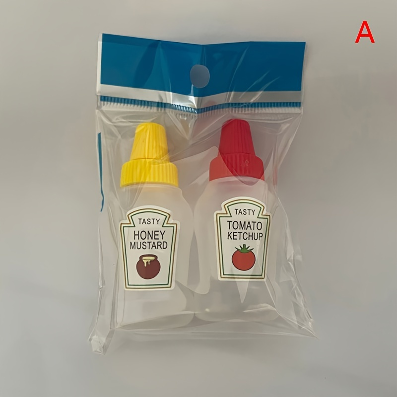 3 Pièces Mini Bouteilles Sauce Mini Bouteilles Ketchup - Temu Belgium