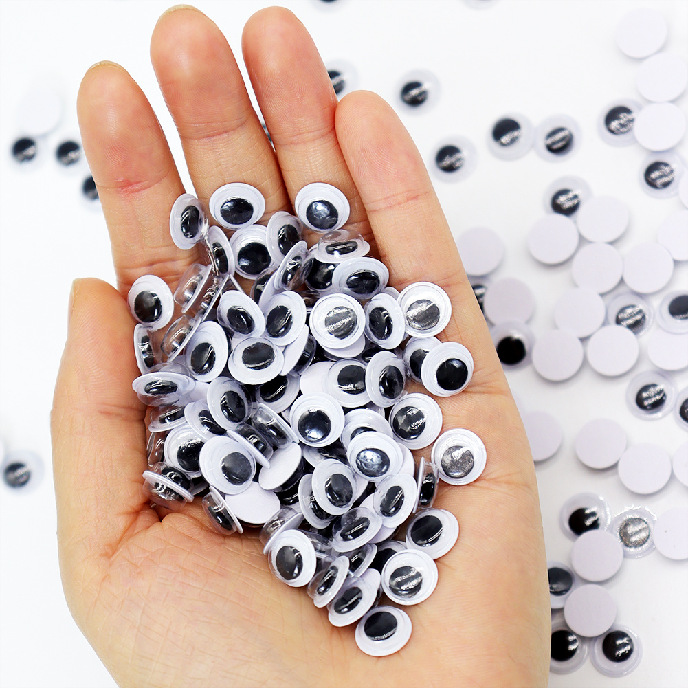 TOAOB 8pcs Giant Googly Eyes 4 Inch Plastic Wiggle Eyes with Self Adhesive  Black White Googly Eyes for DIY Crafts Christmas Halloween Decoration -  Yahoo Shopping