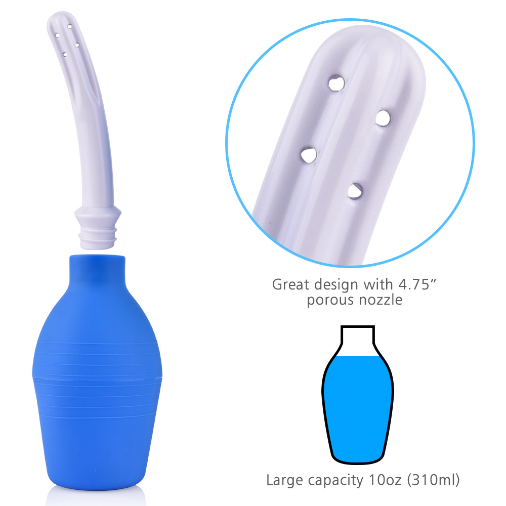 Enema Bulb Clean Anal Silicone Douche Arch Soft Tip Vaginal Douche For Men Women Health Temu