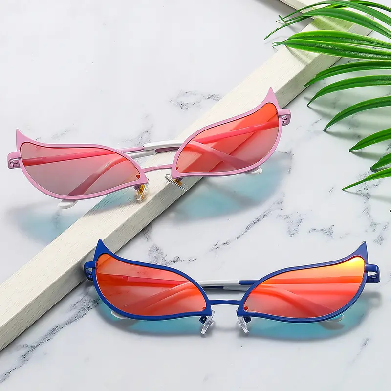 Cosplay Cat Eye Sunglasses Cosplay Donquixote Doflamingo Sun