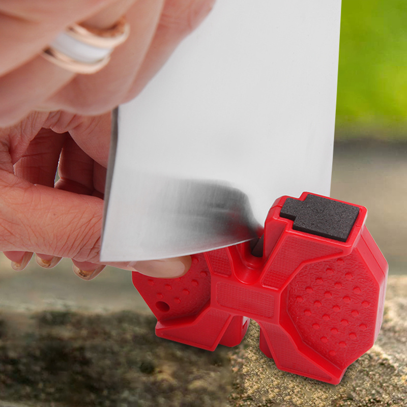 Portable Knife Sharpener Double Sided Foldable Pocket - Temu