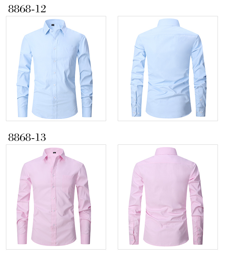European American Men's Regular Long Sleeve Shirt - Temu