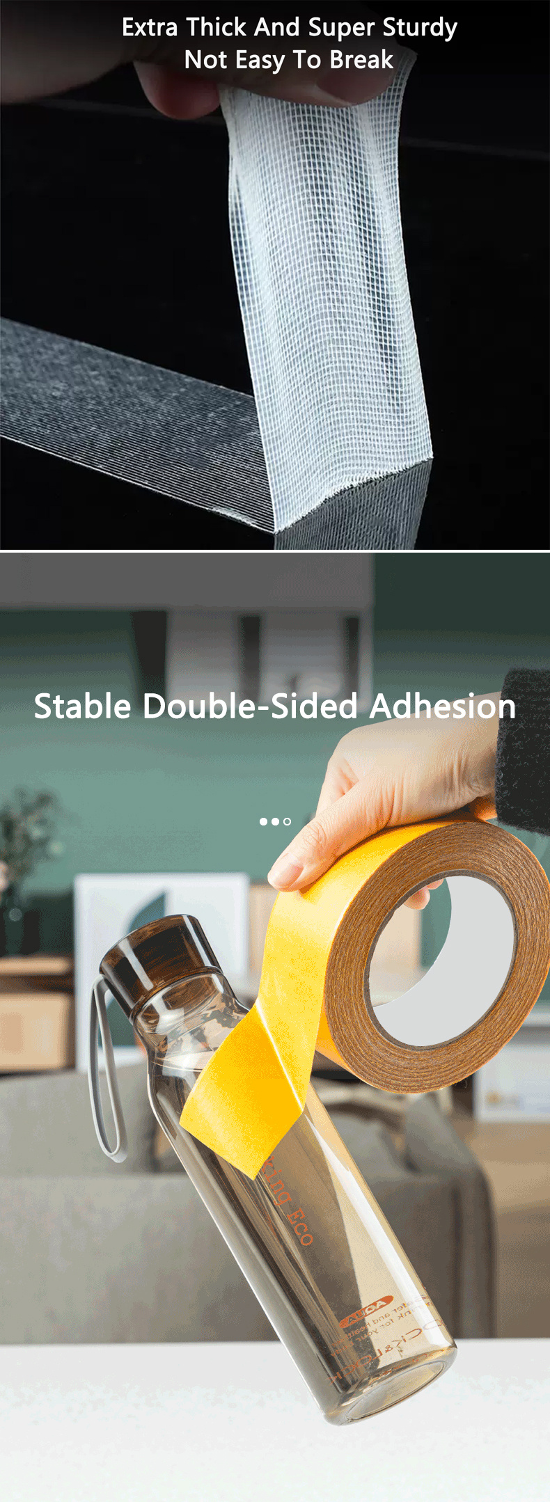 Double Sided Tape Heavy Duty Mounting Tape two Sided Thin - Temu United  Arab Emirates