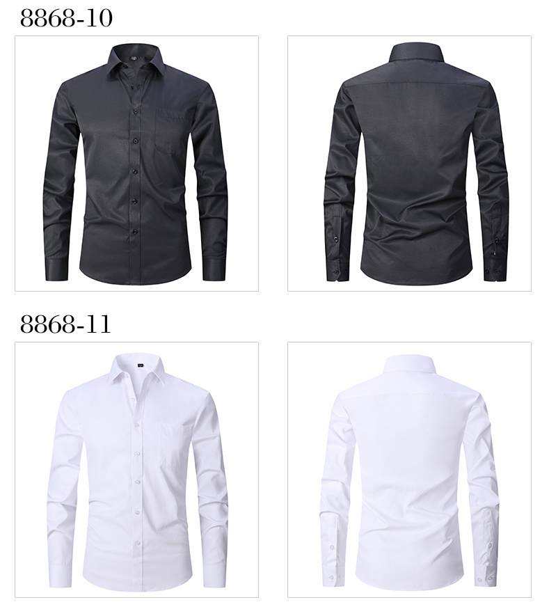 European American Men's Regular Long Sleeve Shirt - Temu