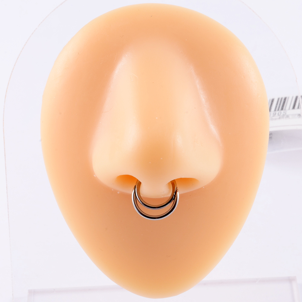 Lantine Septum Piercing Ring 316L Edelstahl - Kettendesign 8mm/10mm 16G