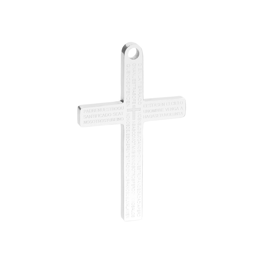 30pcs Silver Small Cross Alloy Pendant Mini Cross Charms Variety Cross Beads for Bracelets Craft 1 inch Vintage Cross Pendant Jewelry Making for