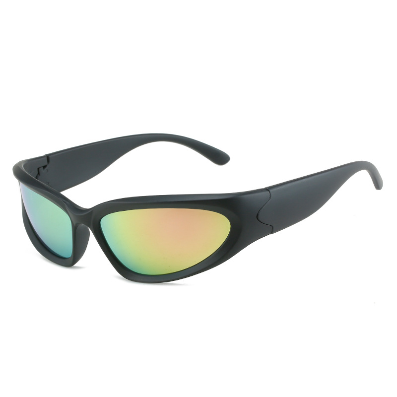 2022 New Silver Sport Sunglasses Men Women Retro Punk Cycling Trendy Sun  Glasses For Male Shades Goggle Outdoor Y2k