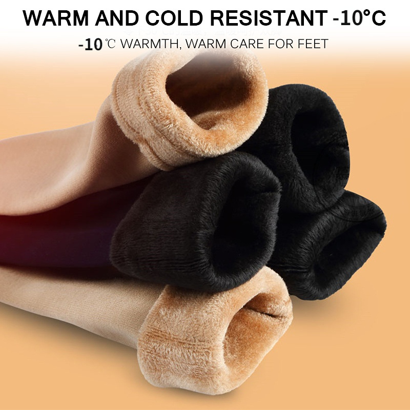 TDEOK Licht An Chaussettes d'hiver chaudes et floues en polaire pour femme  Taille 35-38 Garçon, Blanc., taille unique : : Mode