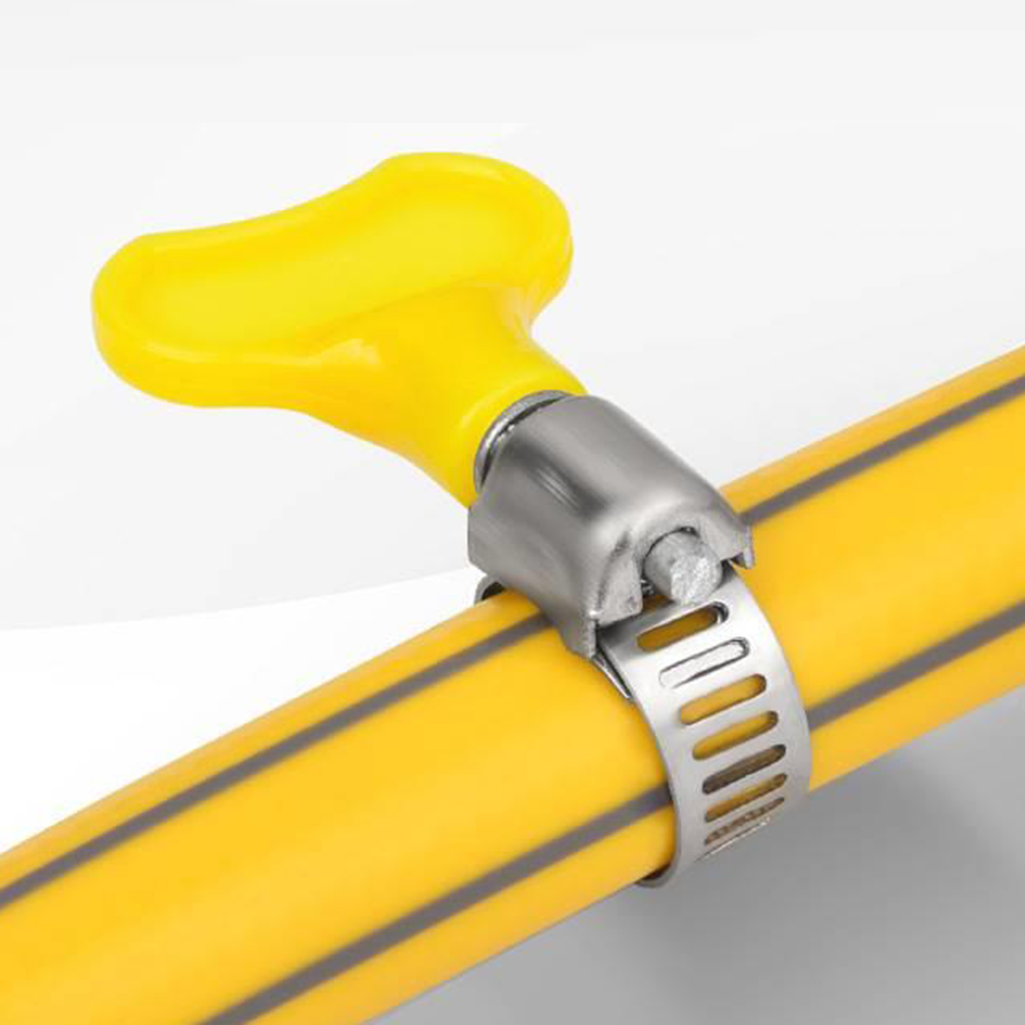 Aimunok Thumb Screw Key Adjustable Stainless Steel Hose Clamps, Pipe