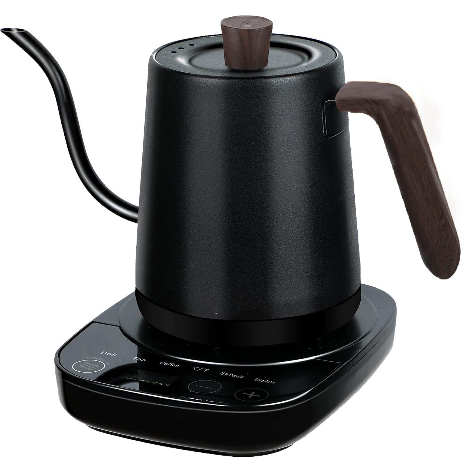 COMFEE' Gooseneck Electric Kettle with Temperature Control, 3