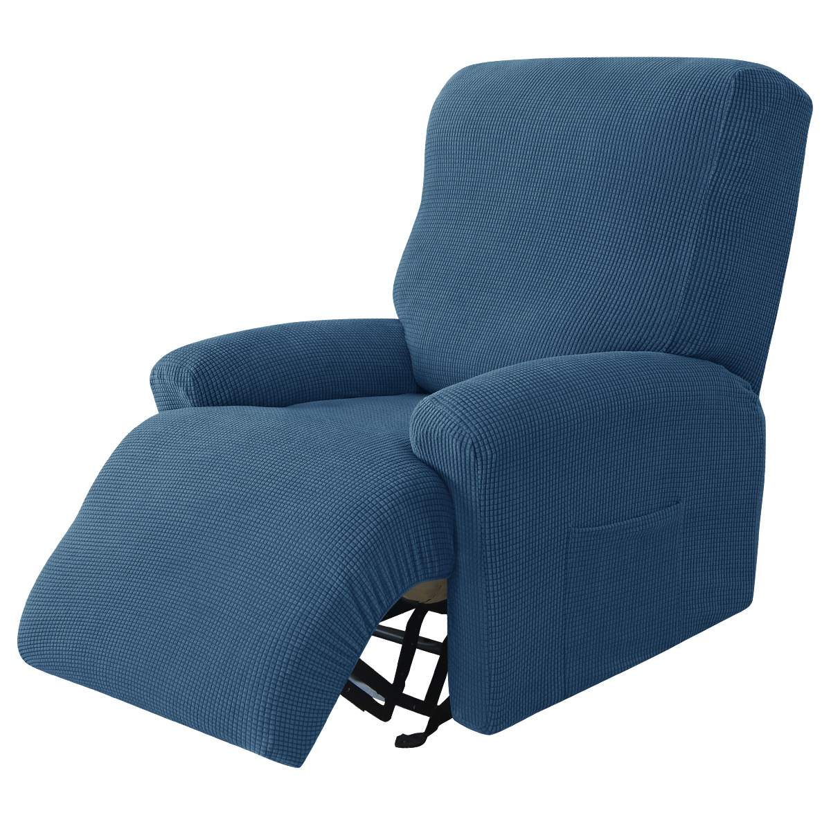 Blue recliner cover new arrivals