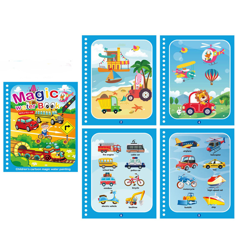 Giocattoli Montessori Libro Colorare Riutilizzabile Magic - Temu Italy