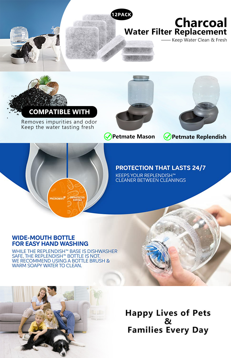 Replacement Charcoal Water Filter Temu