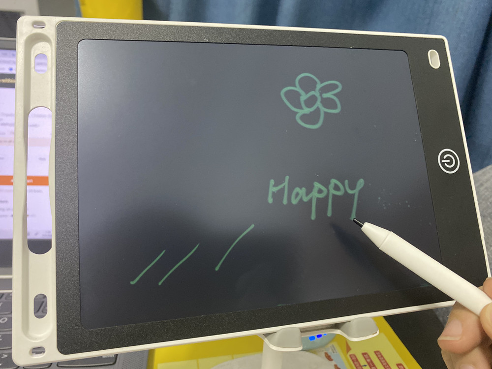 Tableta de escritura LCD y tablero de dibujo colorido de 8,5 pulgadas,  juguete y regalo de cumpleaños para niñas de 3 a 7 años de Ormromra  WMZL-707-1