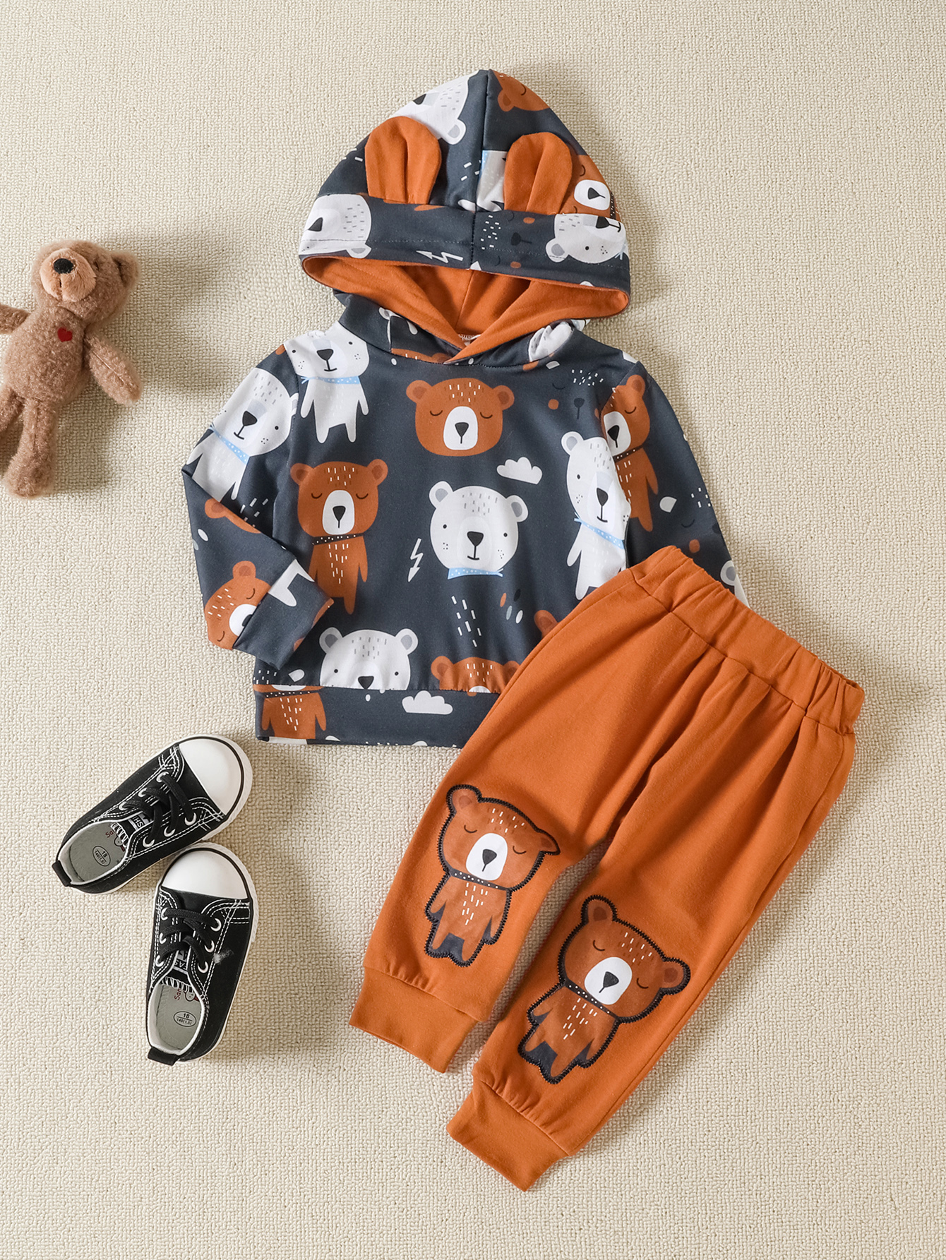 Conjunto de fashion osito para bebe