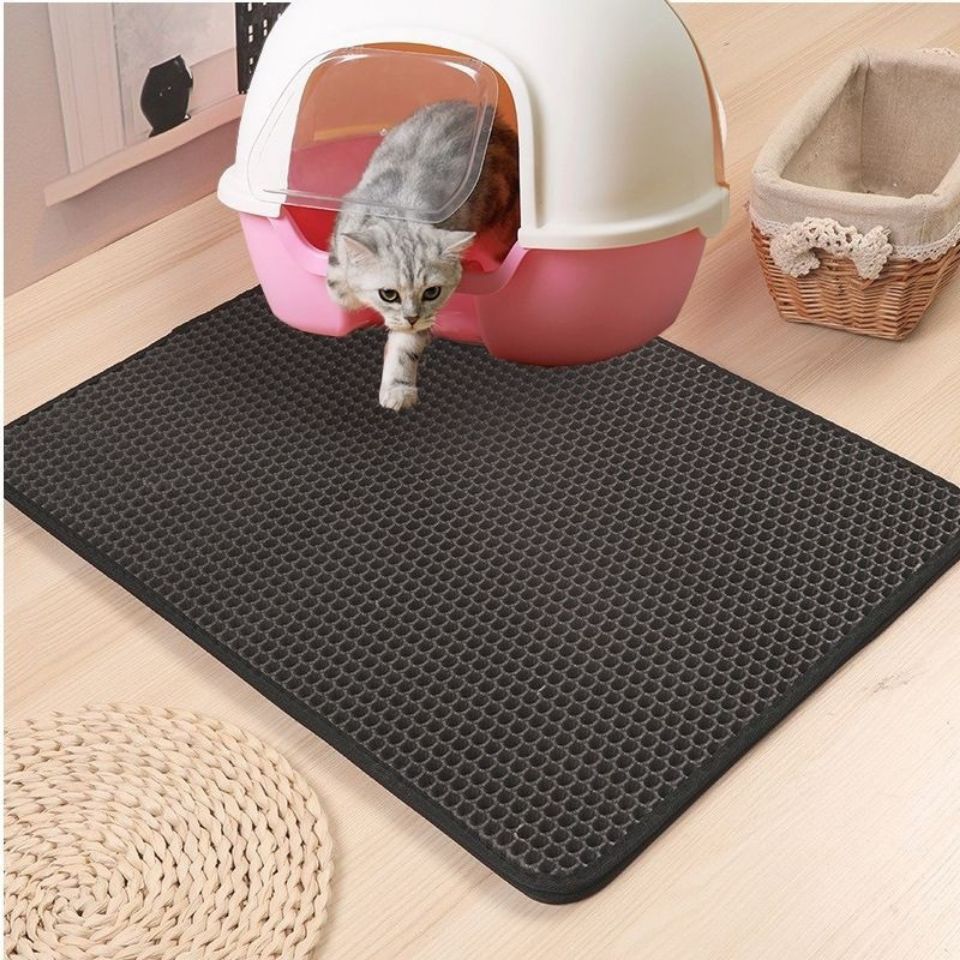Waterproof Cat Litter Mat Easy Clean Litter Collecting Mat