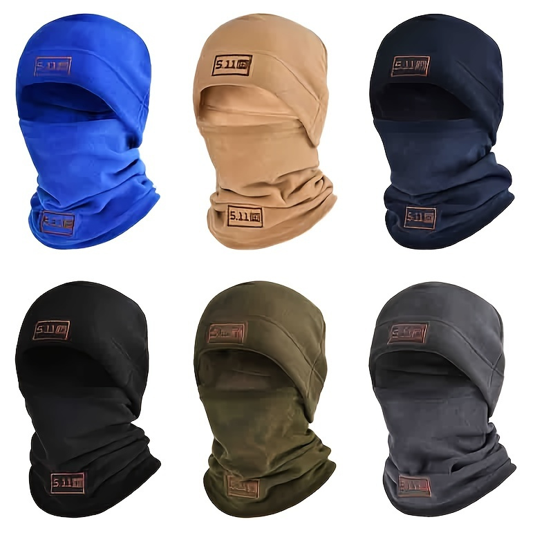 

Stay Warm And Protected: Polar Fleece Balaclava Hood Face Mask For Cycling, Skiing, And Training