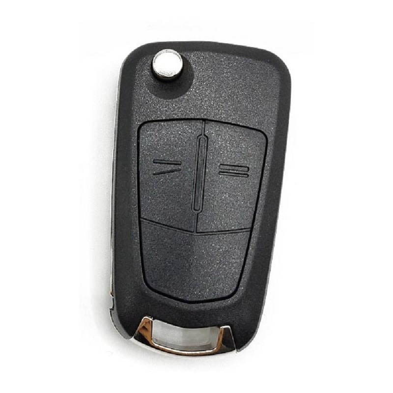 Autoschlüssel Gehäuse Funkschlüssel Key mit 3 Tasten Klappbares  Autoschlüsselgehäuse für Opel Vauxhall Insignia Astra J Zafira B Meriva mit  HU100 ungeschnittener Klinge: : Elektronik & Foto