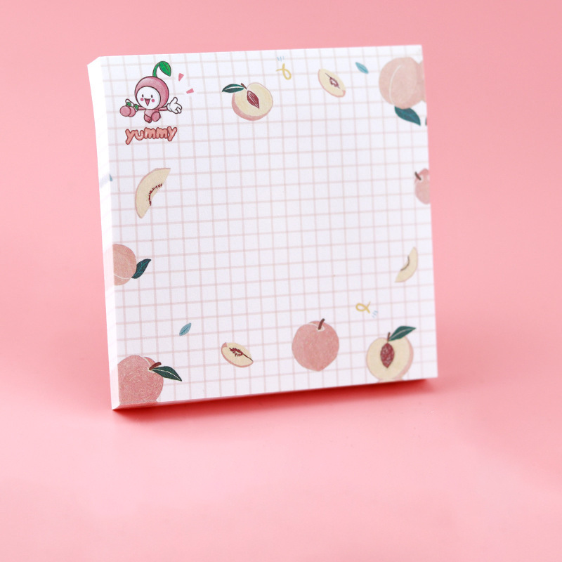 Cute Fruit Sticky Note Cute Pad Temu