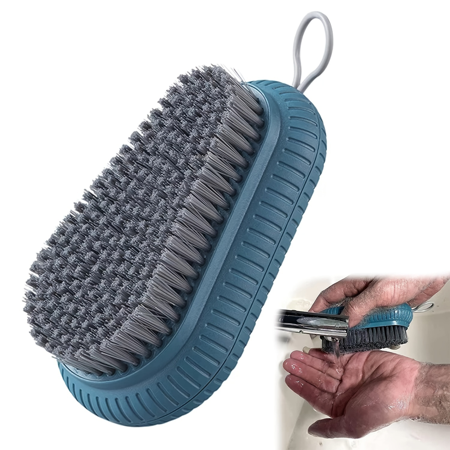 Multifunctional Cleaning Brush Portable Plastic Clothes Shoes Hydraulic  Laundry Brush Hands Cleaning Brush Kitchen Bathroom