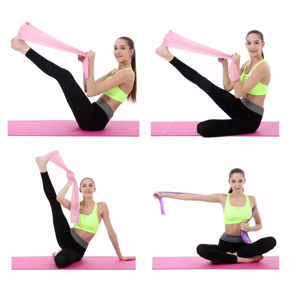 Yoga Tension Band Resistance Exercise Bands For Physical Temu